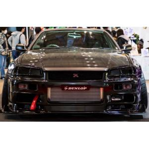 ユーラス URAS スカイライン 2ドア ER34 超スーパー幅広ワイドエアロボディキット For-...