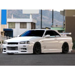 URAS製スカイラインR34 2Dr/4Dr用 ボンネットリップ TYPE-R URAS Official Web Site / R34 SKYLINE 2Dr/4Dr ボンネットリップ