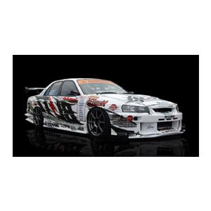 ユーラス URAS スカイライン 4ドア ER34 TYPE-R ボンネットリップ