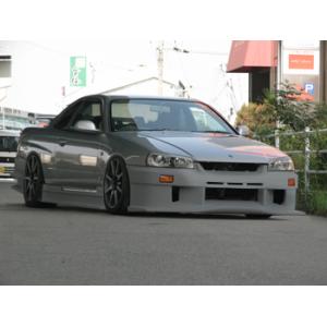 er34 uras typegt フロントバンパー 引き取り限定 ユーラス URAS スカイライン 2ドア ER34 後期 TYPE-GT