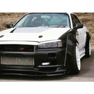 スカイラインセダン R34 TYPE-R リアフェンダーセット : エアロ