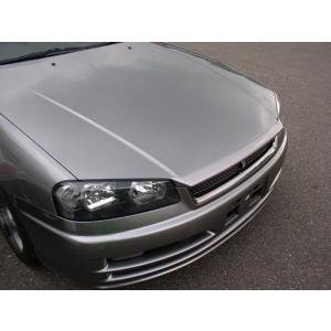 R34 スカイライン URAS エアロ ボンネットリップ 2ドア 4ドア