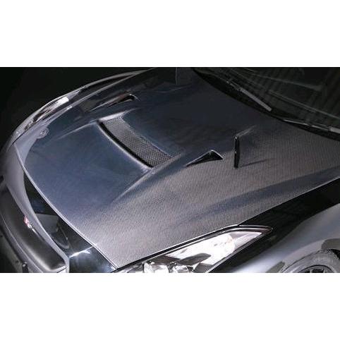 バリス クーリング ボンネット カーボン GT-R R35 2007.12〜2016.6