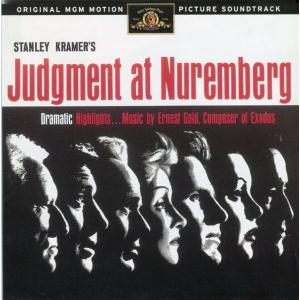 米CD Ernest Gold Judgement At Nuremberg: Original MGM Motion Picture Soundtrack  RCD10723 Rykodisc /00110