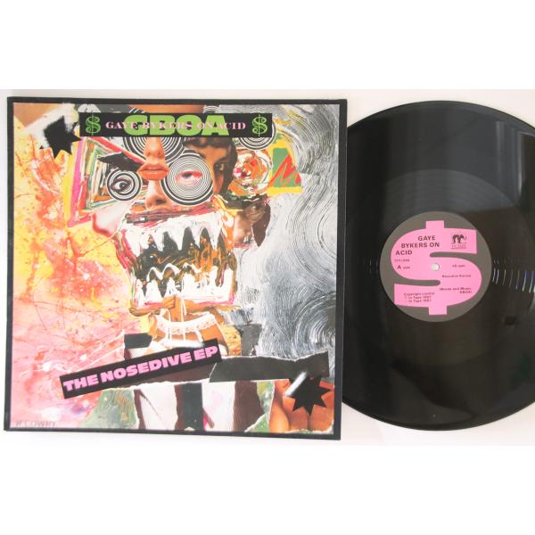 英12" Gaye Bykers On Acid Nosedive EP ITTI046 IN TA...