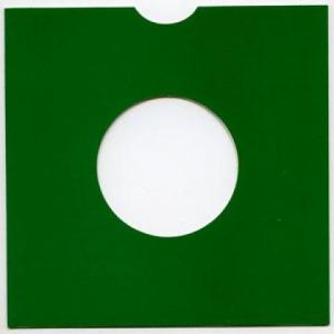 厚紙スリーブ 7” 緑 厚紙 CVRS337005 イギリス製 /00016