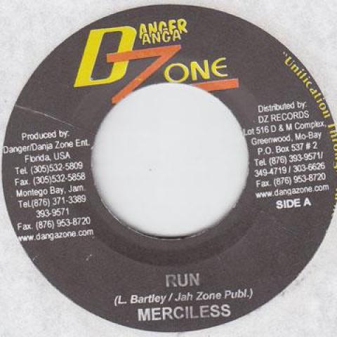 ジャマイカ7” Merciless / Kiprich, Christ Ho Run / How Y...