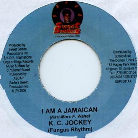 ジャマイカ7” KC Jockey / KC Jockey I Am A Jamaican / Wa...