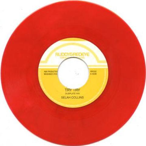 英7” Selah Collins Try Try (Dubplate Mix) (Coloured...