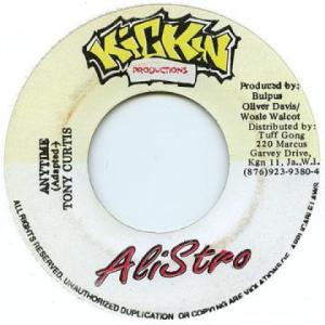 ジャマイカ7” Tony Curtis Anytime Kickin /00048