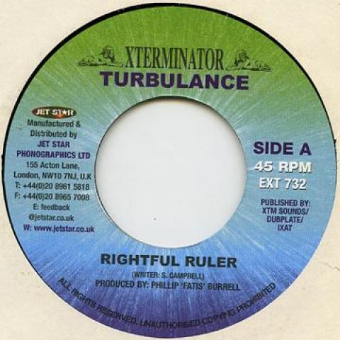 英7” Turbulence Rightful Ruler EXT732 Xterminator/J...