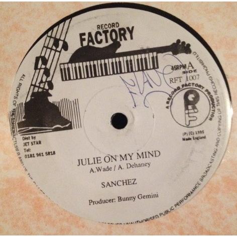 米12" Sanchez / Singing Melody Julie On My Mind; Ve...