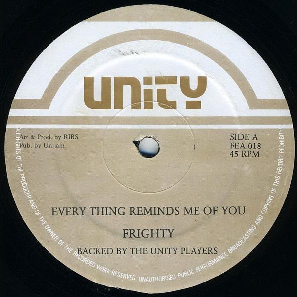 英12" Frighty / Charjan, Frighty Every Thing Remind...