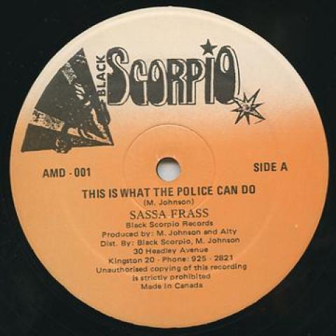 加12” Sassa Frass This Is What The Police Can Do; V...