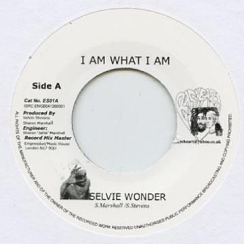 英7” Selvie Wonder I Am What I Am ES01 Ras Heart /0...