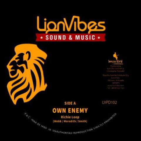 独7” Richie Loop Own Enemy / Peaceful Dub LVPD102 L...