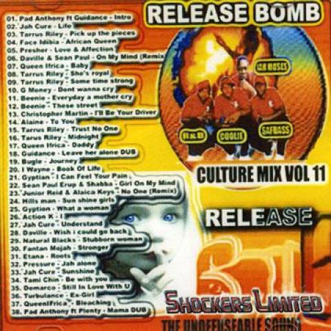 MIX CD Release Bomb Culture Mix Volume 11 CUL044 B...