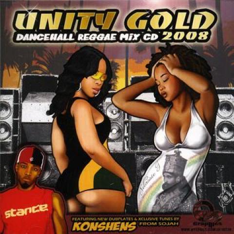 MIX CD Unity Sound Unity Gold 2008: Dancehall Regg...