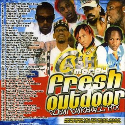 MIX CD Cash Money Fresh Outdoor: Clean Dancehall M...