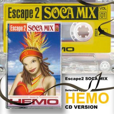 MIX CD Hemo Escape 2 Soca Mix Volume 1 (2CD-R) E2S...