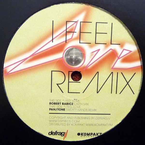 伊12" Gui Boratto I Feel Love - Remix DFRG28 Defrag...