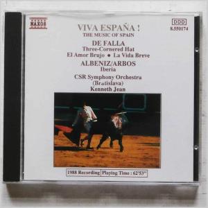 輸入CD Kenneth Jean, CSR Symphony Orchestra Viva Espana: The Music Of Spain (Music CD) /00110