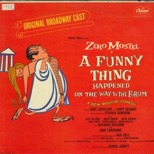 米LP Original Broadway Cast A Funny Thing Happened On The Way To The Forum WAO1717 CAPITOL /00400