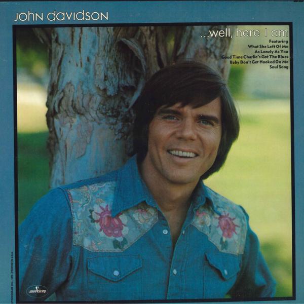 LP John Davidson ...Well, Here I Am SRM1658 MERCUR...