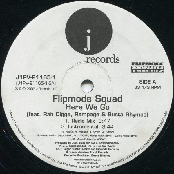 米12" Flipmode Squad, Rah Digga, Ram Here We Go J1P...