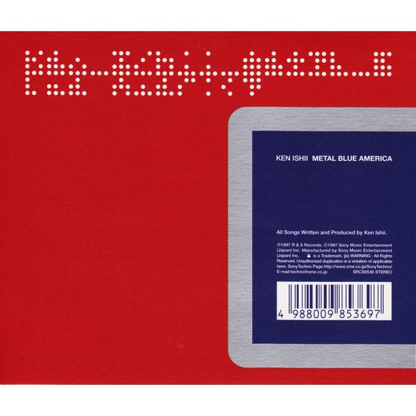 CD Ken Ishii Metal Blue America SRCS8536 R &amp; S Rec...