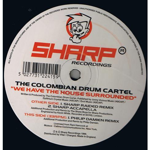英12" Colombian Drum Cartel We Have The House Surro...