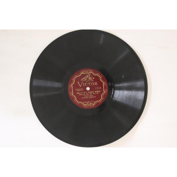 78RPM/SP Alfred Cortot Etude In A Flat Major / Wal...