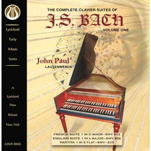 CD John Paul Complete Clavier Suites of Js Bach 1 ...