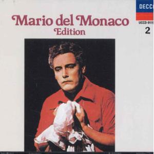 4CD Mario Del Monaco マリオ・デル・モナコ全集　2 UCCD91158 DECC...