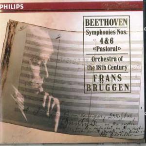 CD Frans Bruggen Beethoven Symphonies Nos.4 &amp; 6 PH...