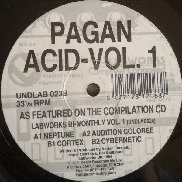 英12" Pagan Acid Vol. 1 UNDLAB023 Labworks UK /0025...
