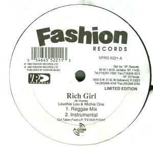 米12 Louchie Lou & Michie One Rich Girl VPRD5221 VP Records, Fashion Records /00250