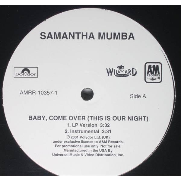 米12" Samantha Mumba Baby, Come Over (This Is Our N...