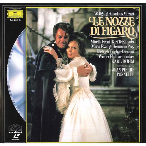 2discs LASERDISC Karm Bohm Mozart Le Nozze Di Figa...