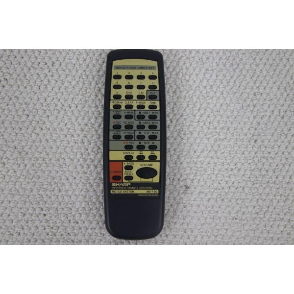 Sharp シャープ MD-F20  Remote Control Unit リモートコントロールユ...