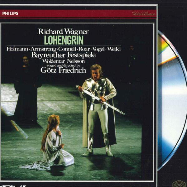 3discs LASERDISC Nelsson Wagner: Lohengrin: Bayreu...