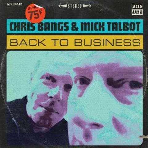 LP Chris Bangs &amp; Mick Talbot Back To Business AJXL...