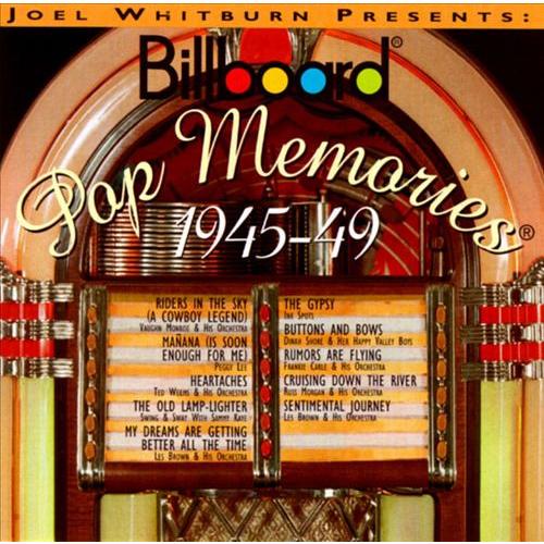CD Various Artists Billboard Pop Memories: 1945-19...