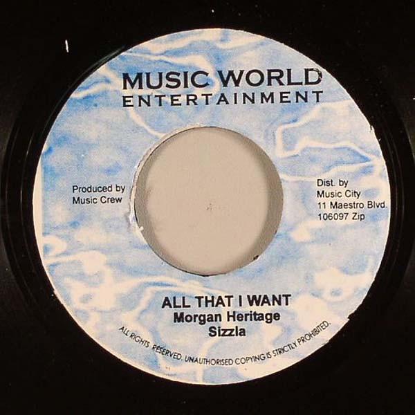 ジャマイカ7" Morgan Heritage &amp; Sizzla / Franky J. All T...