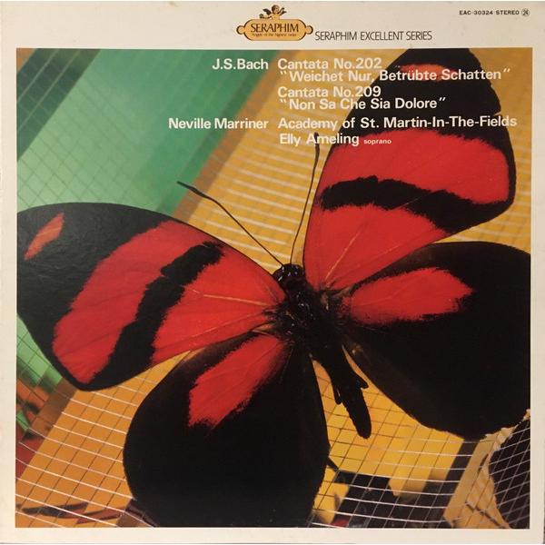 LP エリー・アメリング, ネヴィル・ Jsバッハ　カンタータ　第202番　悲しみの影よ、消え去 E...