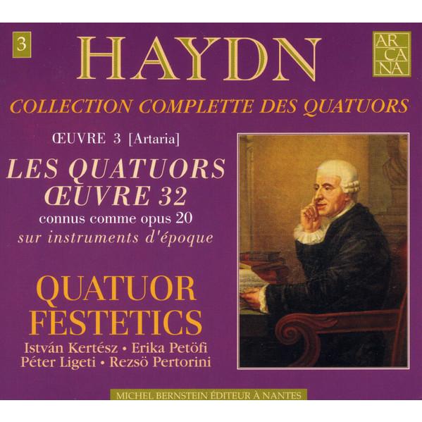 仏2discs CD Joseph Haydn, Festetics Quartet Les Qua...