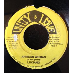 ジャマイカ7" Luciano African Woman NONE Unity &amp; Love /0...