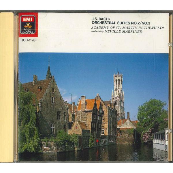 CD ネヴィル・マリナー Jsバッハ 管弦楽組曲 第2番 / 第3番 HCD1128 EMI /00...