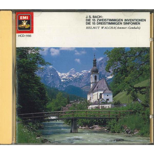 CD Helmut WALCHA Js Bach Die 15 Zweistmmigen Inven...