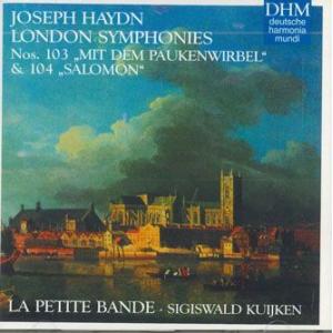 CD La Petite Bande, Sigiswald Kuijken Haydn London...